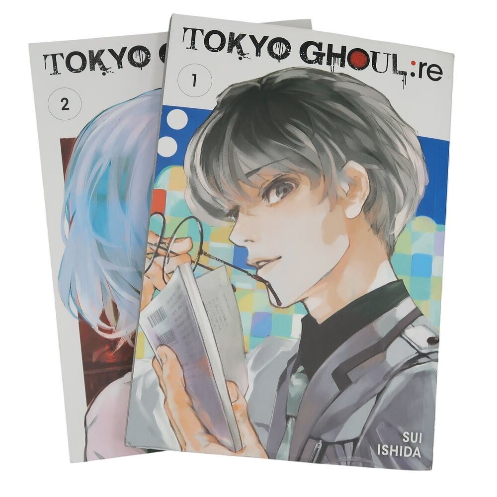 Tokyo Ghoul Manga Volumes 1-2 English Sui Ishida Viz Signature Edition 4th Print